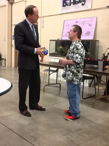 Pat Toomey visits Hope